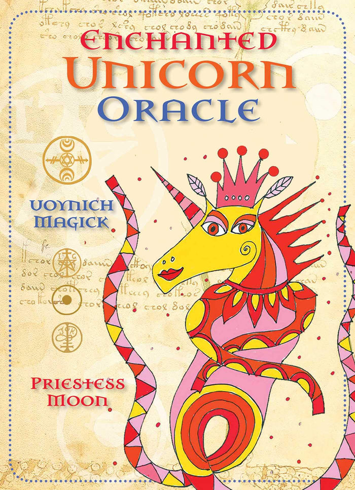 Enchanted Unicorn Oracle: Voynich Magick (Rockpool Oracle) by Priestess Moon - Misc Supplies cover