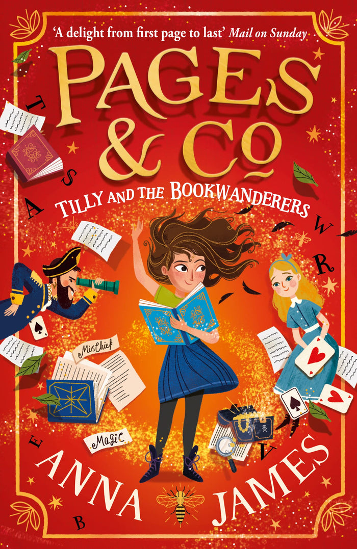 Tilly and the Bookwanderers (Pages & Co.) by Anna James - Paperback cover