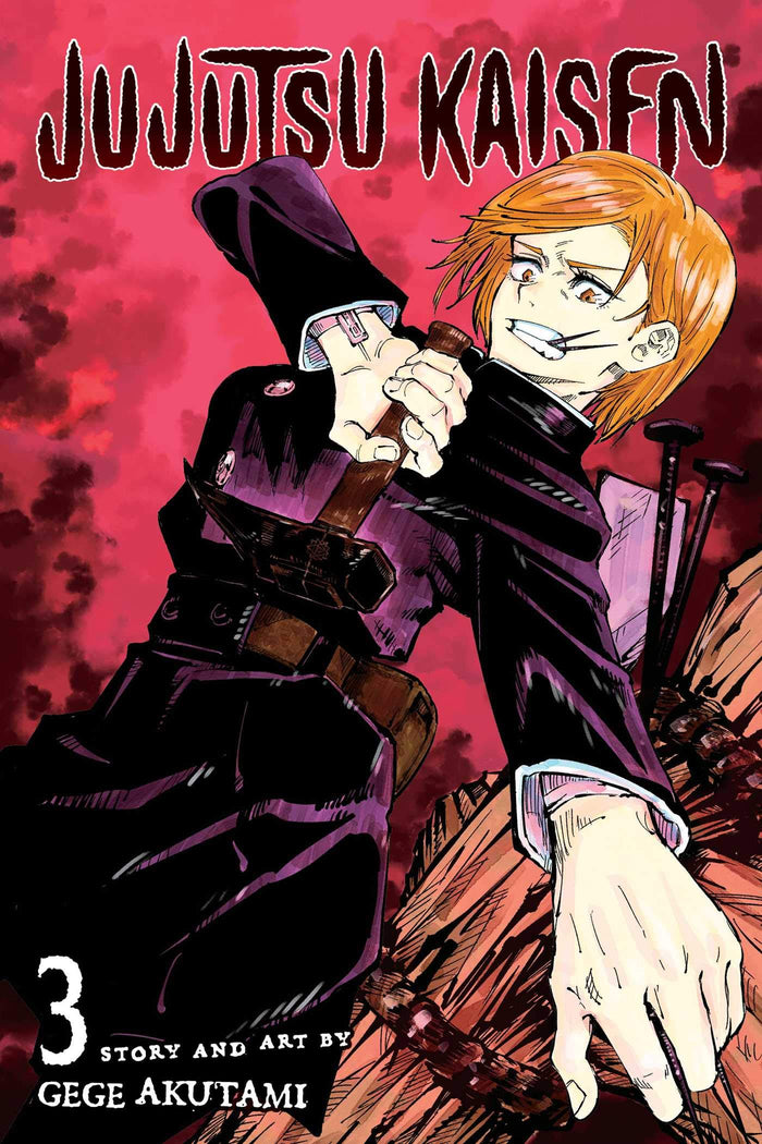 Jujutsu Kaisen, Vol. 3 by Gege Akutami - Paperback cover