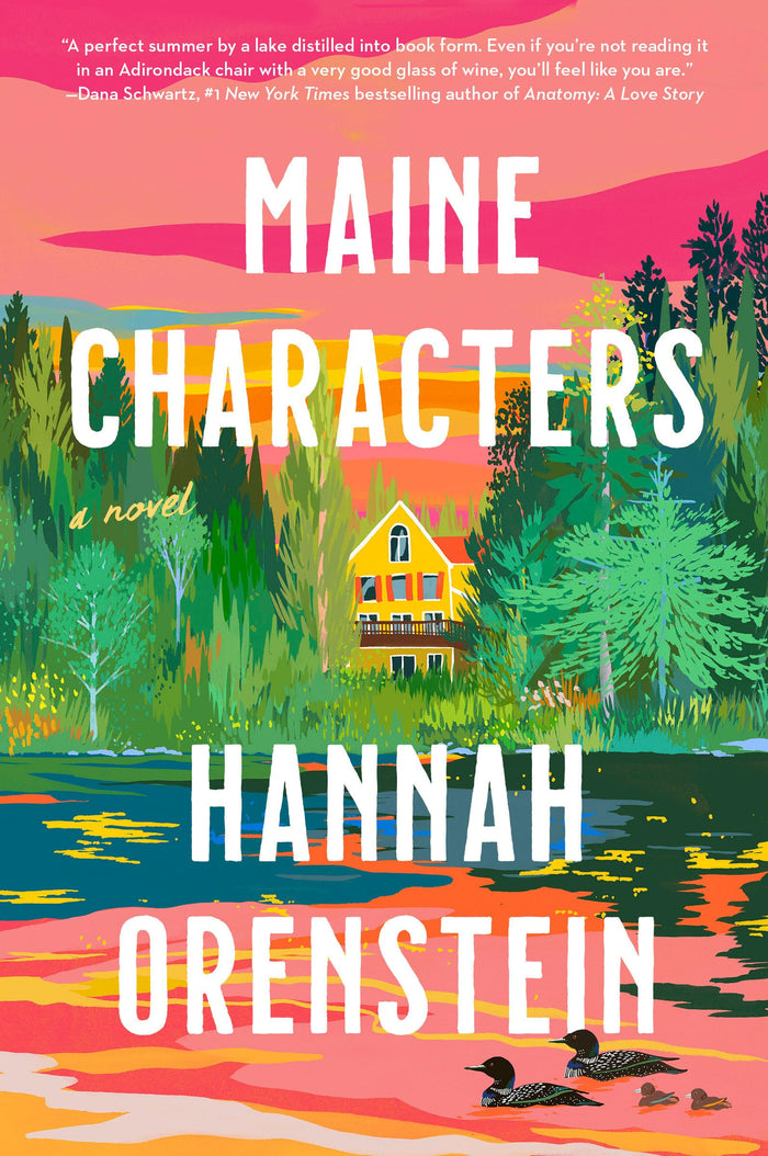 Maine Characters: A Novel by Hannah Orenstein - Paperback cover