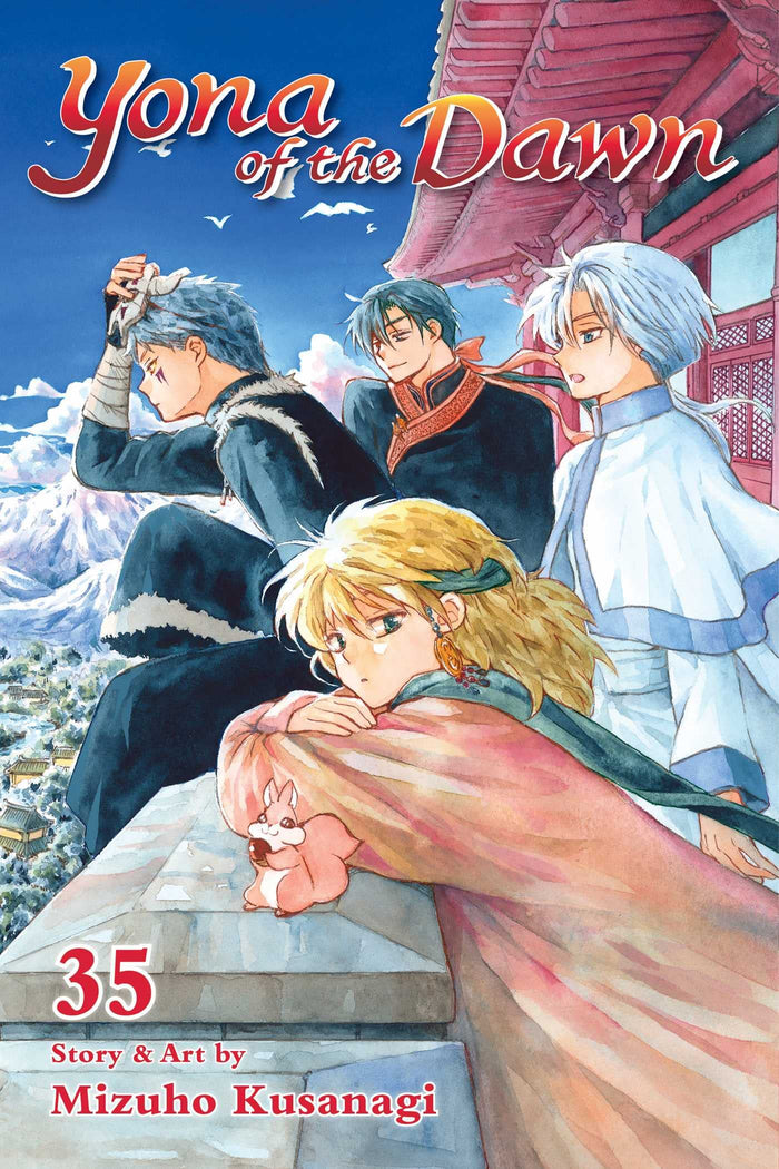 Yona of the Dawn, Vol. 35 by Mizuho Kusanagi - Paperback cover