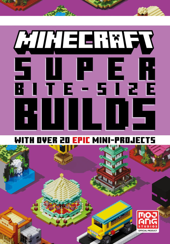 Farshore MINECRAFT SUPER BITE-SIZE BUILDS. by Mojang AB - Hardcover cover