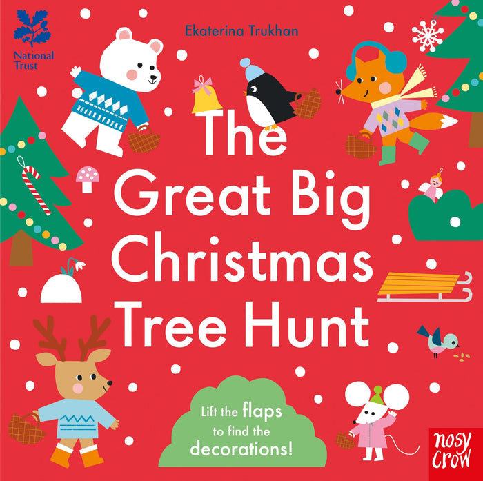National Trust: The Great Big Christmas Tree Hunt by Ekaterina Trukan - Board Book cover