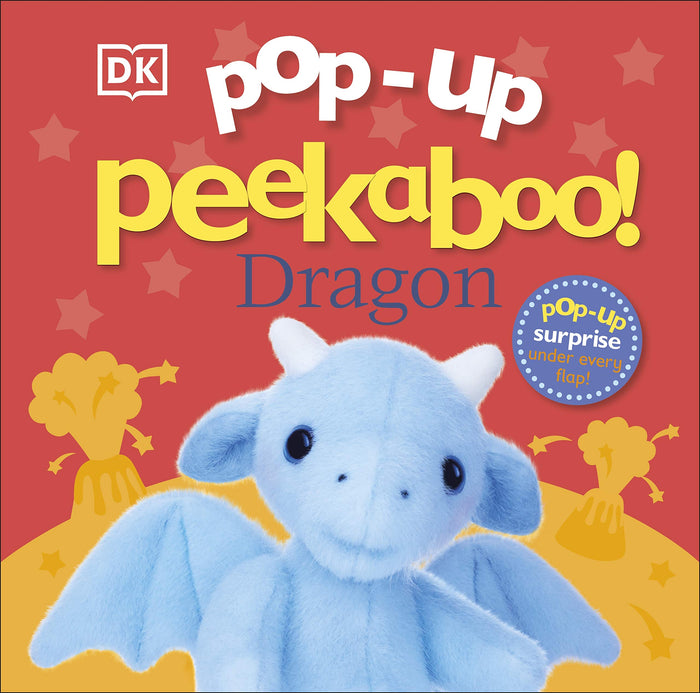 Pop-Up Peekaboo! Dragon by D.K. Publishing - Board Book cover