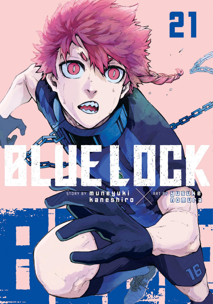 Blue Lock 21 by Muneyuki Kaneshiro - Paperback cover