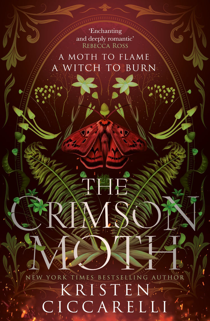 The Crimson Moth by Kristen Ciccarelli - Paperback cover