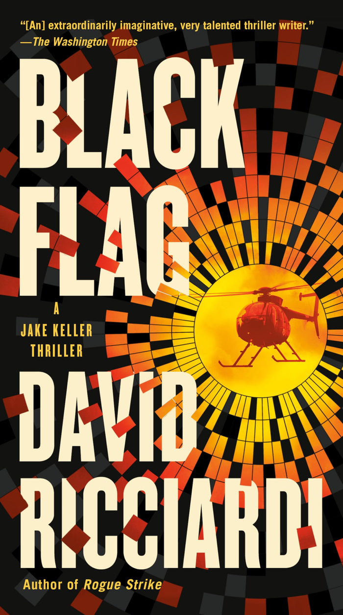 Black Flag (A Jake Keller Thriller) by David Ricciardi - Paperback cover