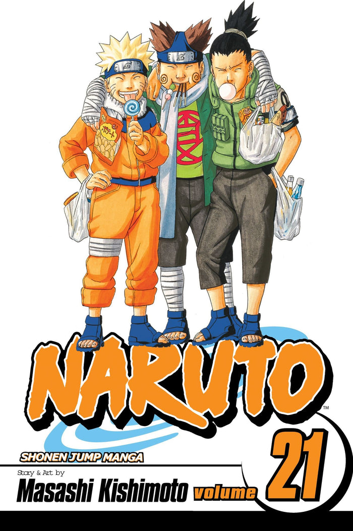 Naruto, Vol. 21: Pursuit by Masashi Kishimoto - Paperback cover