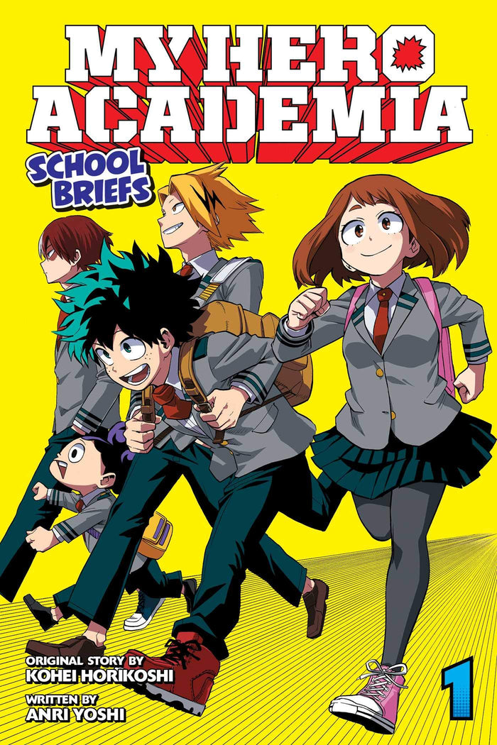 My Hero Academia: School Briefs, Vol. 1 by Kohei Horikoshi - Paperback cover