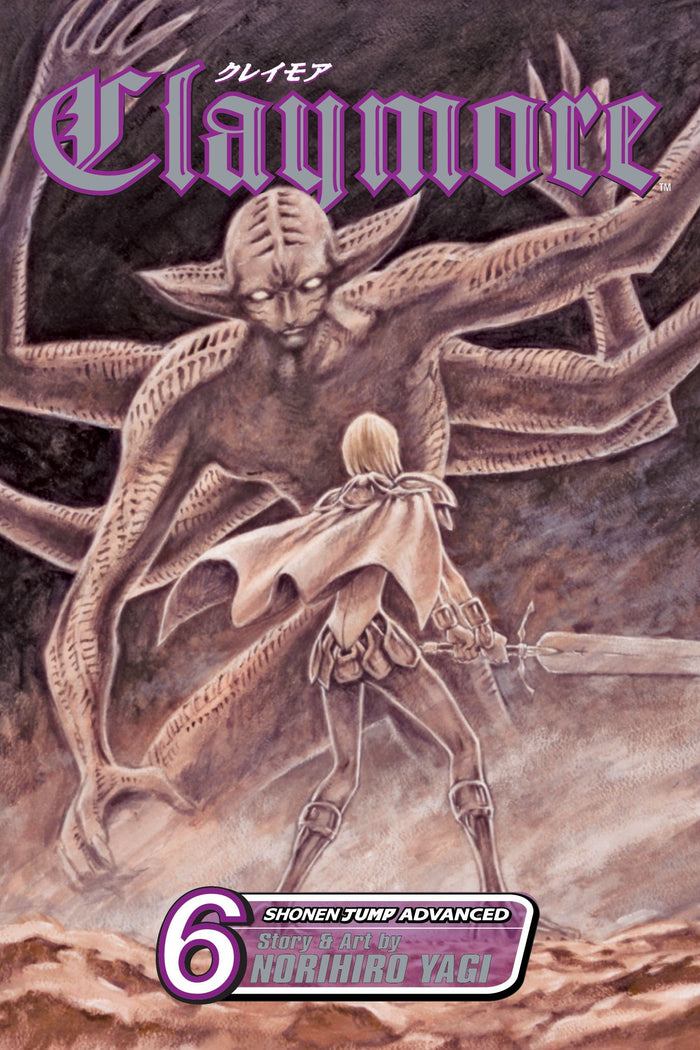 Claymore, Vol. 6 by Norihiro Yagi - Paperback cover