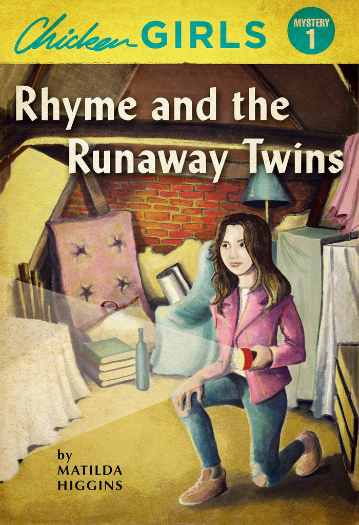 Chicken Girls: Rhyme and the Runaway Twins by Brat - Hardcover cover