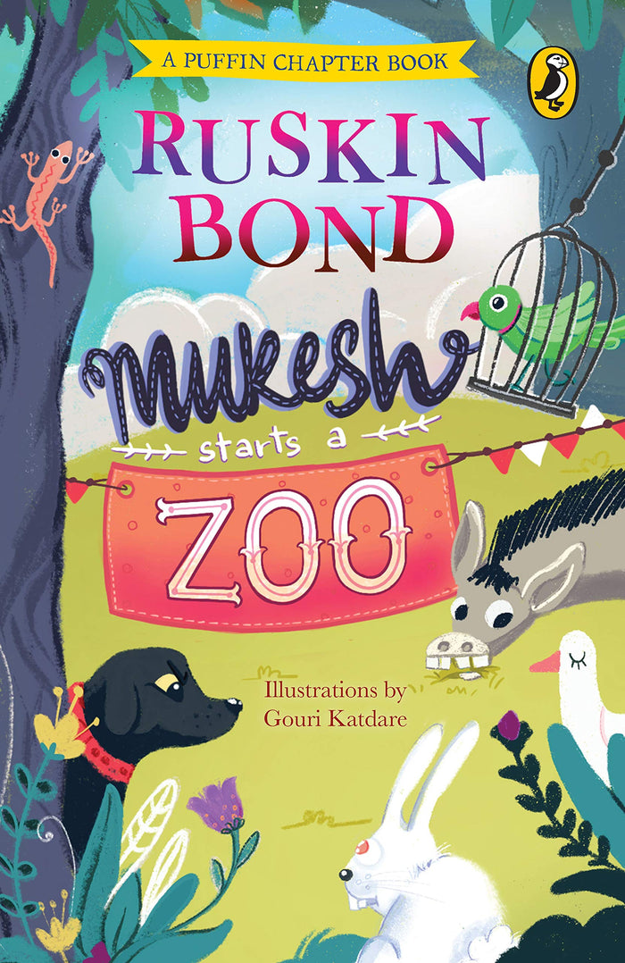 Mukesh Starts a Zoo by Bond Ruskin - Paperback cover