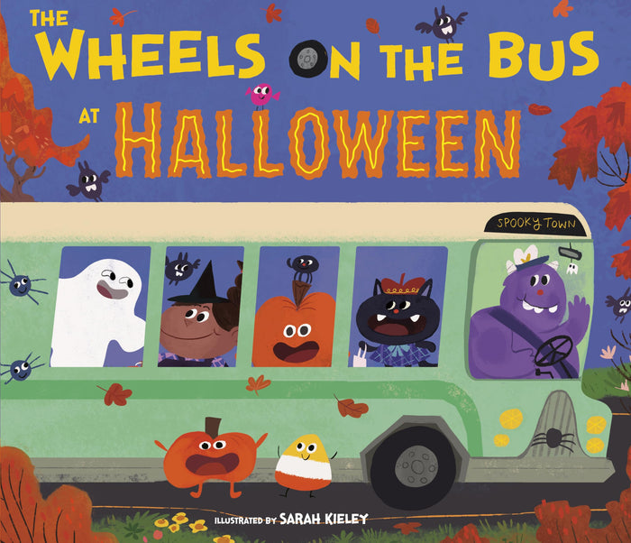 The Wheels on the Bus at Halloween - Hardcover cover