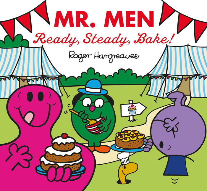 Mr Men: Ready, Steady, Bake! (Mr. Men & Little Miss Celebrations) by Adam Hargreaves - Paperback cover