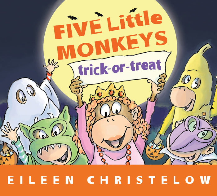 Five Little Monkeys Trick-or-Treat (A Five Little Monkeys Story) by Eileen Christelow - Board Book cover