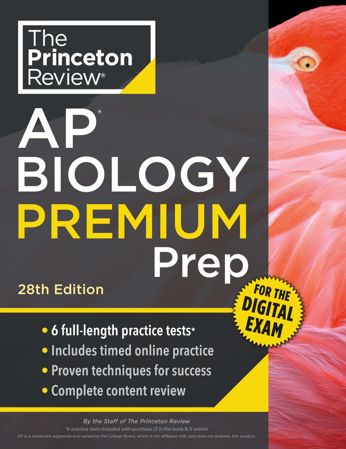 Princeton Review AP Biology Premium Prep, 28th Edition: 6 Practice Tests + Digital Practice Online + Content Review (College Test Preparation) by The Princeton Review - Paperback cover