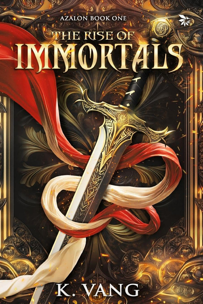 Rise of Immortals: An epic fantasy about the clash between good vs evil. by K Vang - Paperback cover