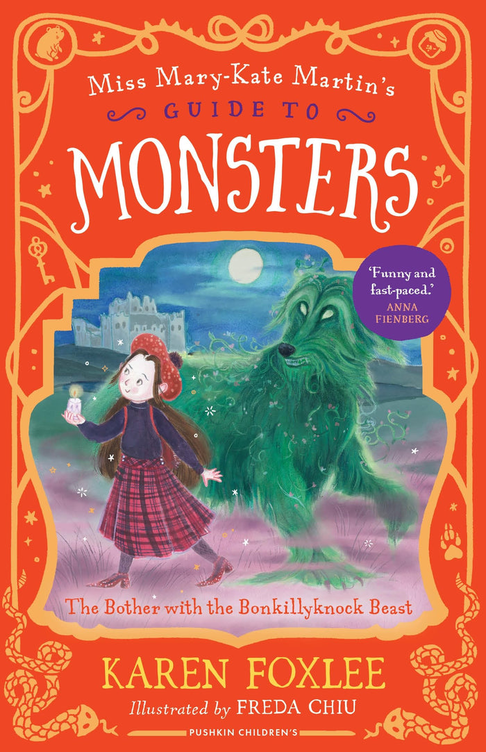Pushkin Childrens Books The Bother with the Bonkillyknock Beast. by Karen Foxlee - Paperback cover