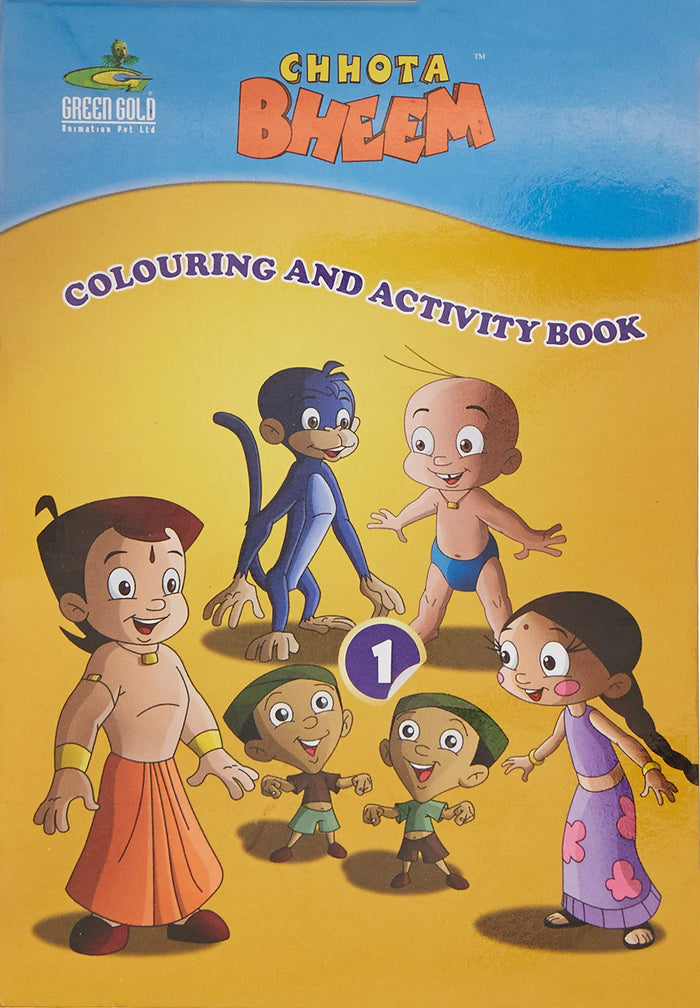 CB Mini Coloring & Activity Book 1 by Rajiv Chilaka - Paperback cover