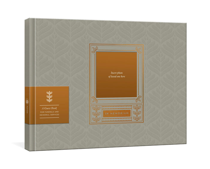 In Memoriam: A Guest Book for Funerals and Memorial Services by Potter Gift - Hardcover cover