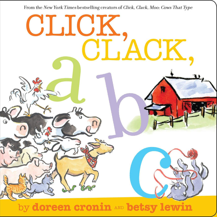 Click, Clack, ABC (A Click Clack Book) by Doreen Cronin - Board Book cover