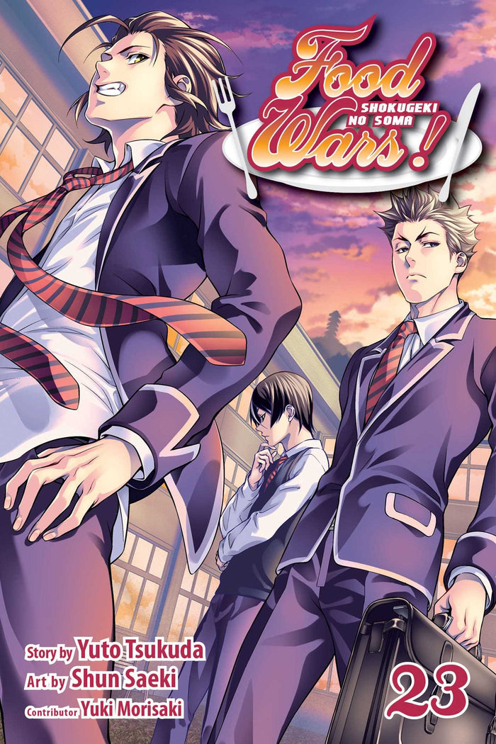 Food Wars!: Shokugeki no Soma, Vol. 23: Wilderness Pioneer by Yuto Tsukuda - Paperback cover