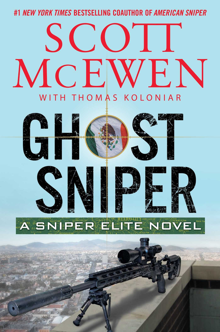 Ghost Sniper: A Sniper Elite Novel by Scott McEwen - Mass Market Paperbound cover