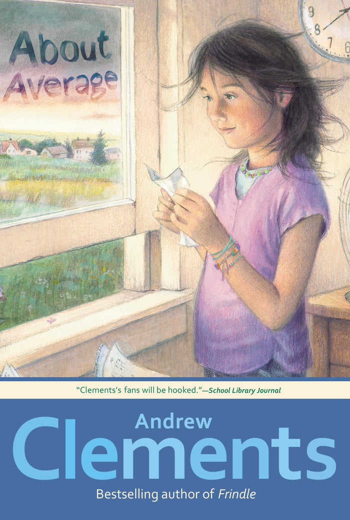 About Average by Andrew Clements - Paperback cover