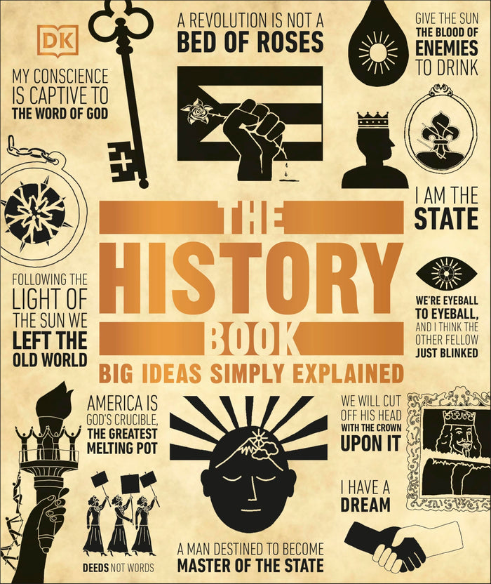 The History Book by D.K. Publishing - Hardcover cover
