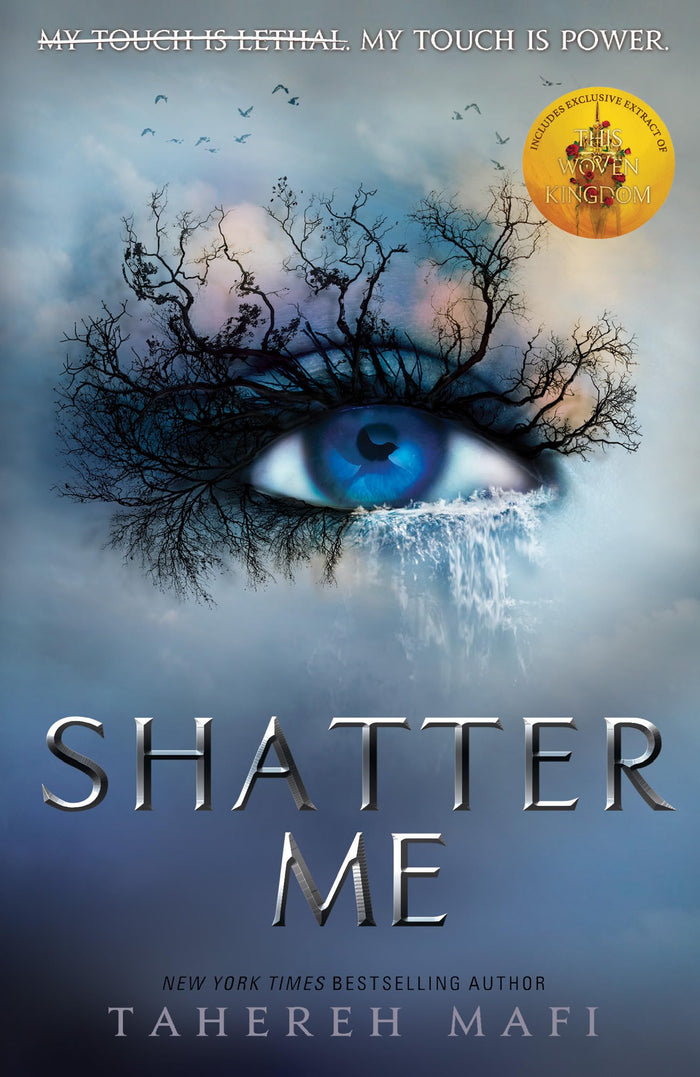 Shatter Me by Tahereh Mafi - Paperback cover
