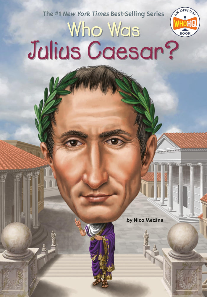 Who Was Julius Caesar? by Who HQ - Paperback cover