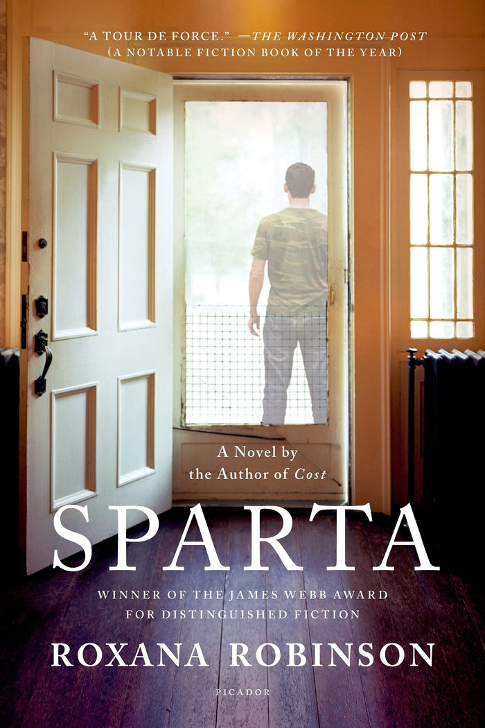 Sparta: A Novel by Roxana Robinson - Paperback cover