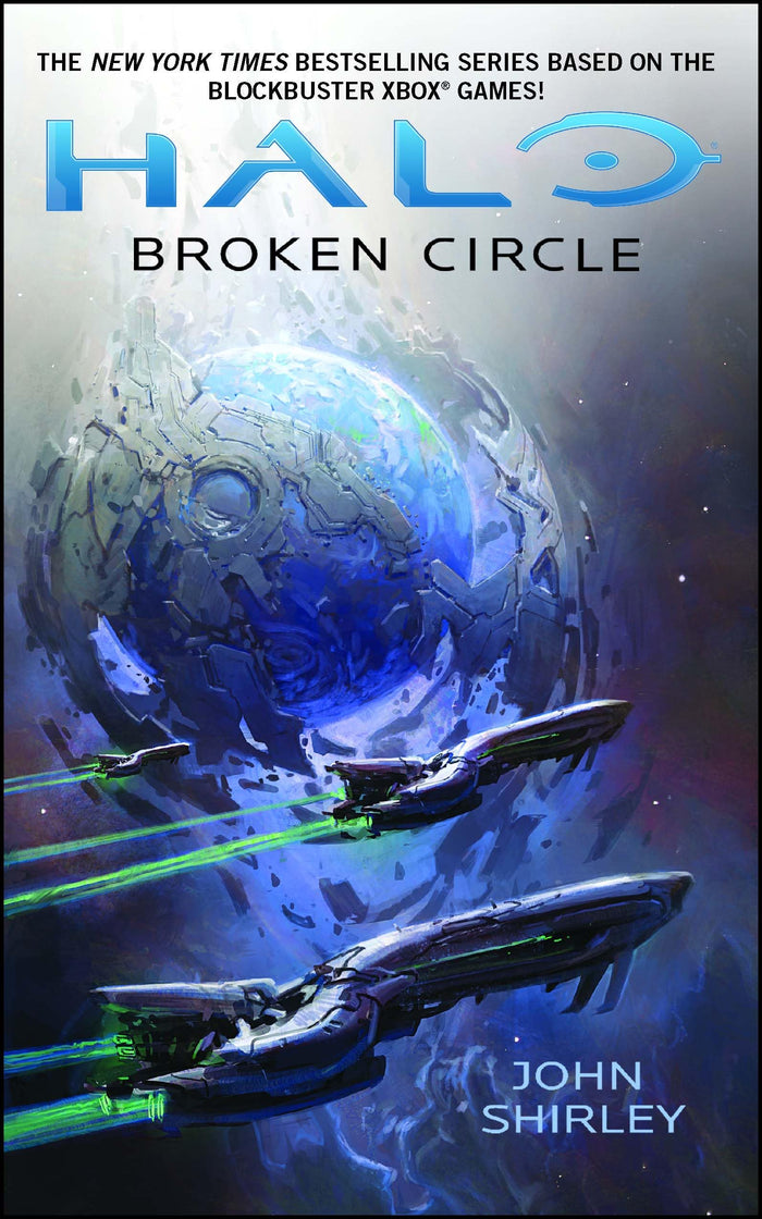 Halo: Broken Circle by John Shirley - Paperback cover