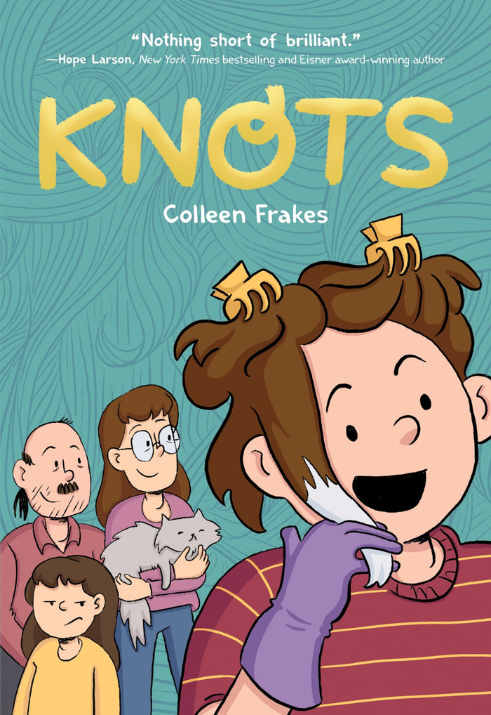 Knots: A Graphic Novel by Colleen Frakes - Paperback cover