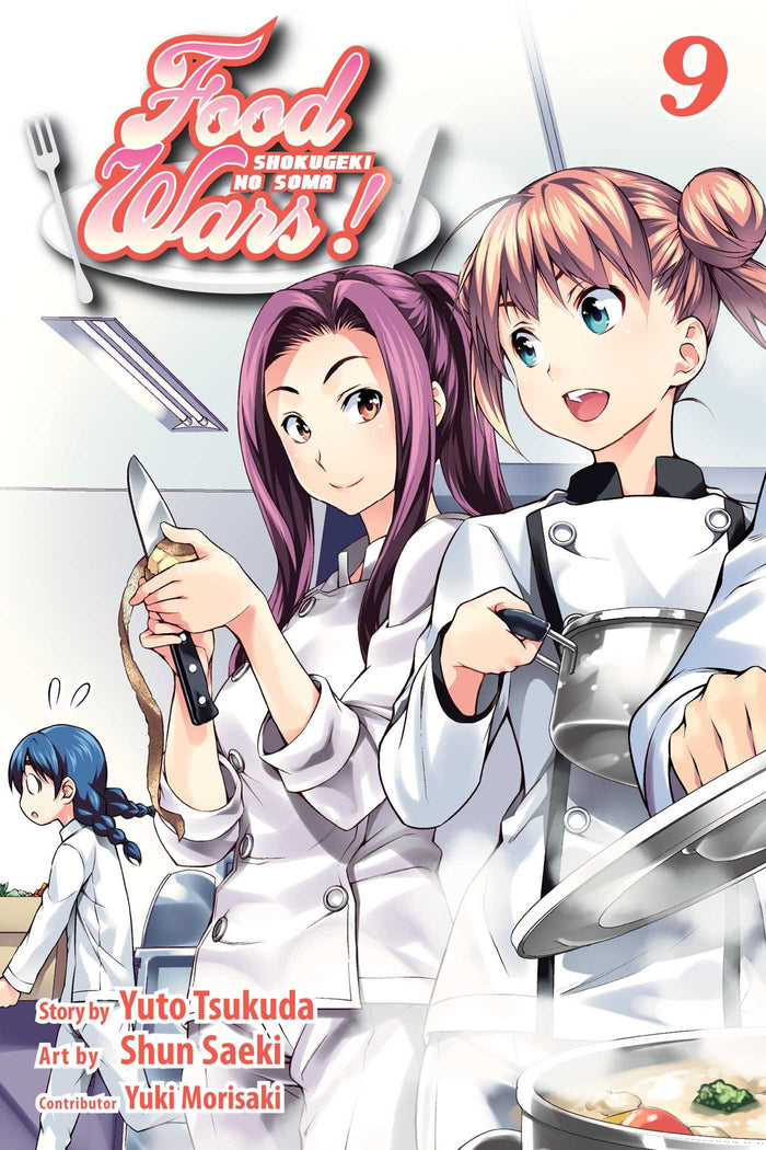 Food Wars!: Shokugeki no Soma, Vol. 9: Diamond Generation by Yuto Tsukuda - Paperback cover