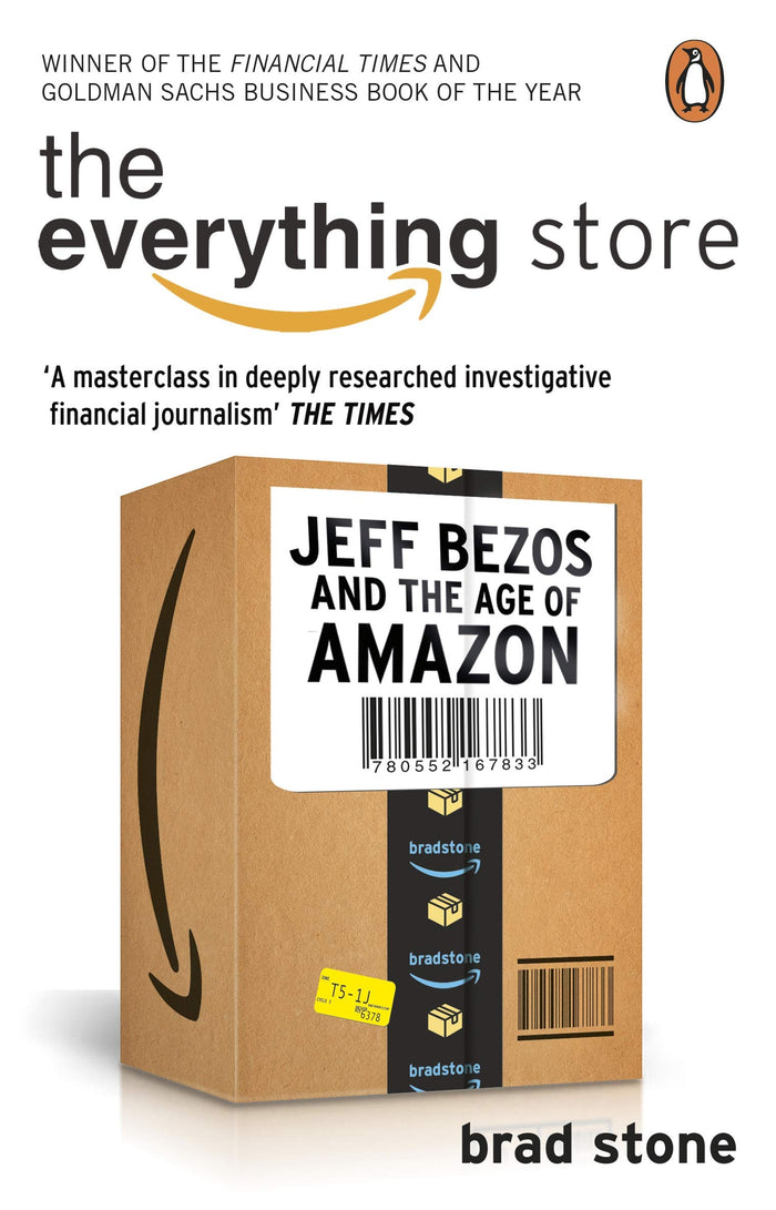 The Everything Store: Jeff Bezos and The Age of Amazon by Stone Brad - Paperback cover