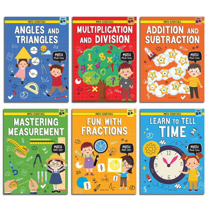 Math Made Easy Maths Essentials (Shrink Wrap) by Wonder House Books - Paperback cover