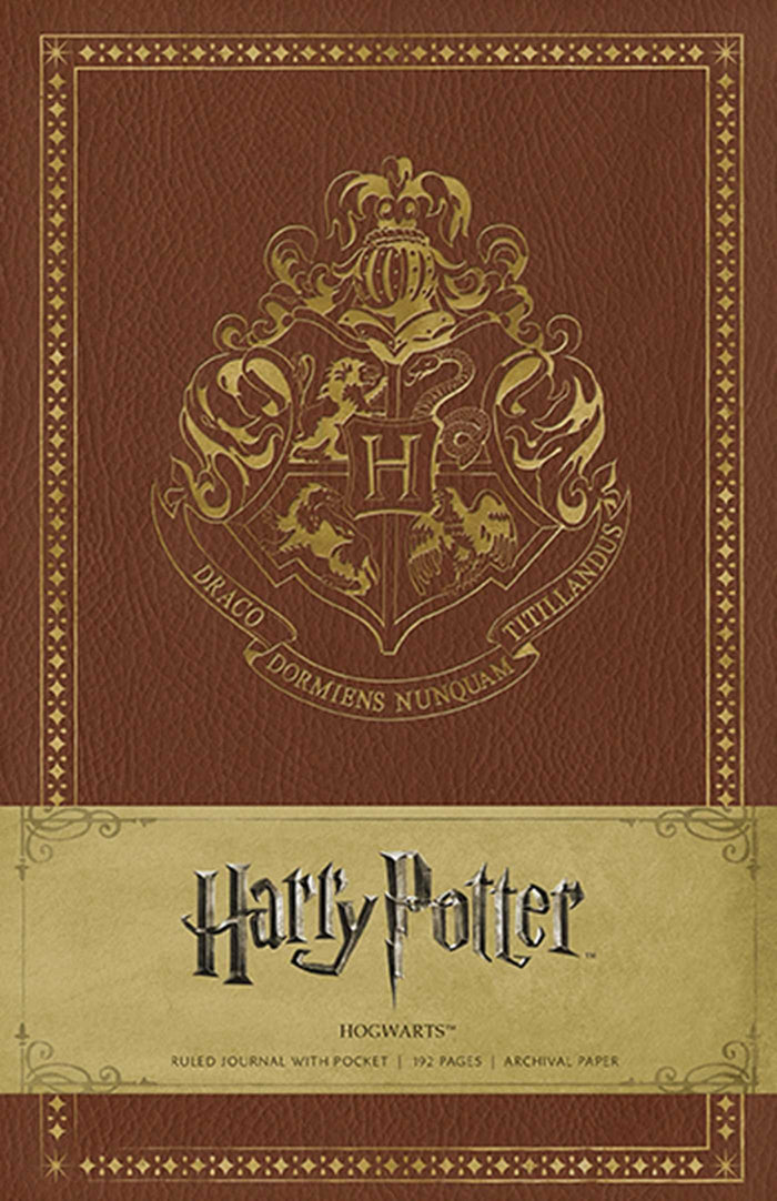 Harry Potter Hogwarts Hardcover Ruled Journal by Warner Bros. Consumer Products Inc., . - Hardcover cover
