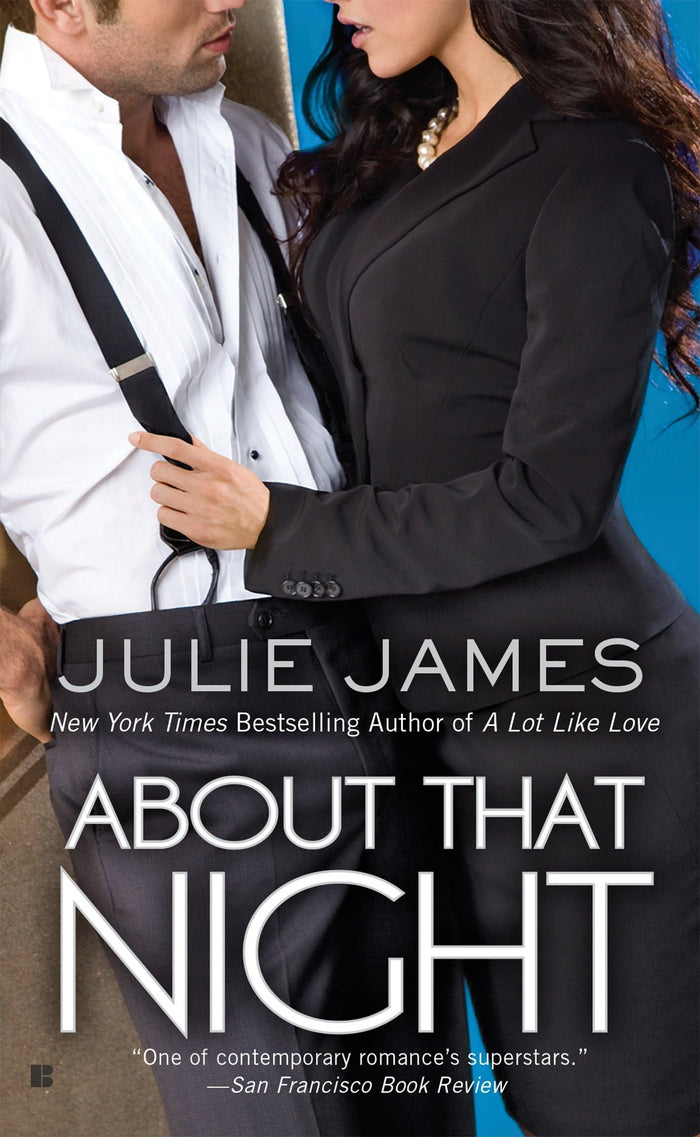 About That Night (An FBI/US Attorney Novel) by Julie James - Mass Market Paperback cover