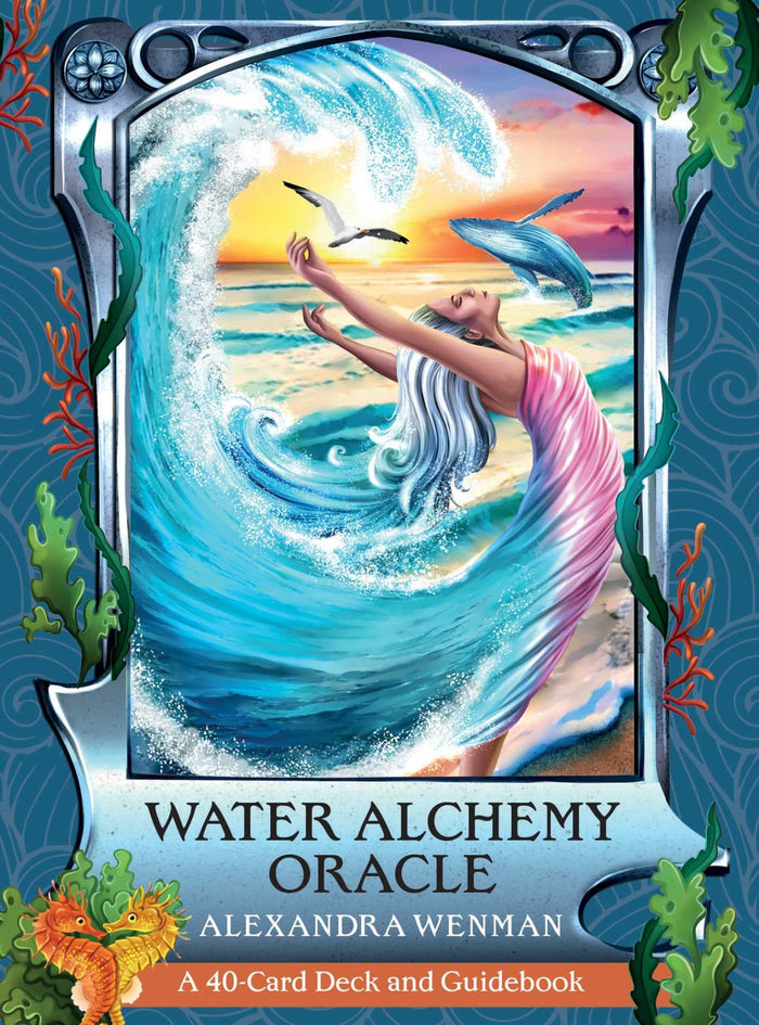 Water Alchemy Oracle: A 40-Card Deck and Guidebook by Alexandra Wenman - Cards cover