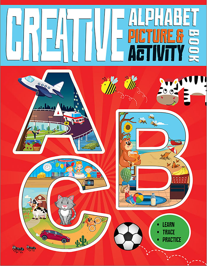 Creative Alphabets Picture and Activity Book by Rahul Dhamija - Paperback cover