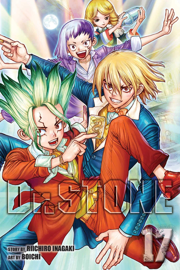 Dr. STONE, Vol. 17: Pioneers Of Earth by Riichiro Inagaki - Paperback cover