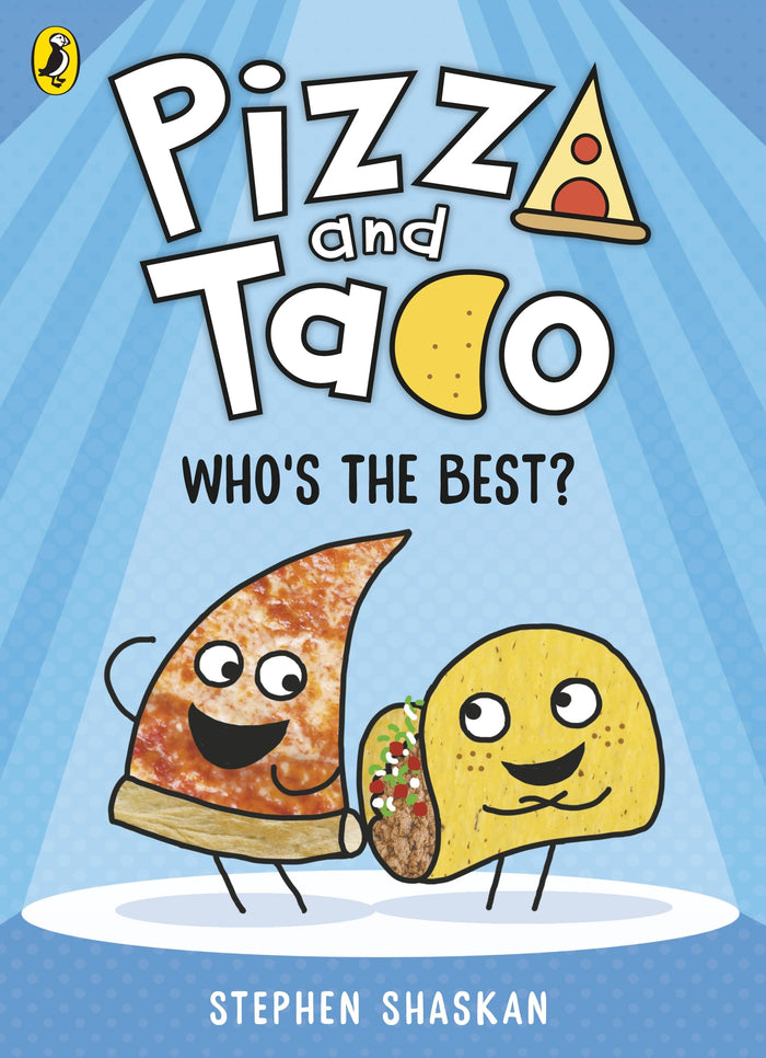 Puffin Pizza and Taco Whos the Best?. by Stephen Shaskan - Paperback cover