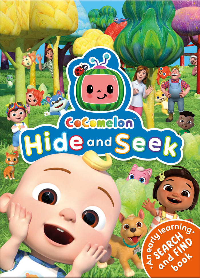 Farshore CoComelon Hide-and-Seek An Early Learning Search and Find Book. by Cocomelon - Paperback cover