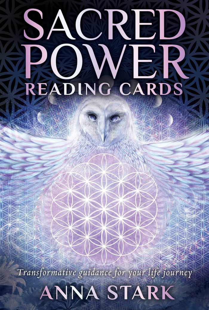 Sacred Power Reading Cards: Transformative guidance for your life journey (Reading Card Series) by Anna Stark - Cards cover