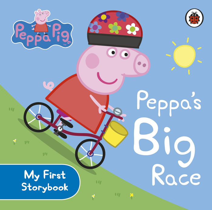 Peppa Pig Peppas Big Race by Ladybird Books - Board Book cover