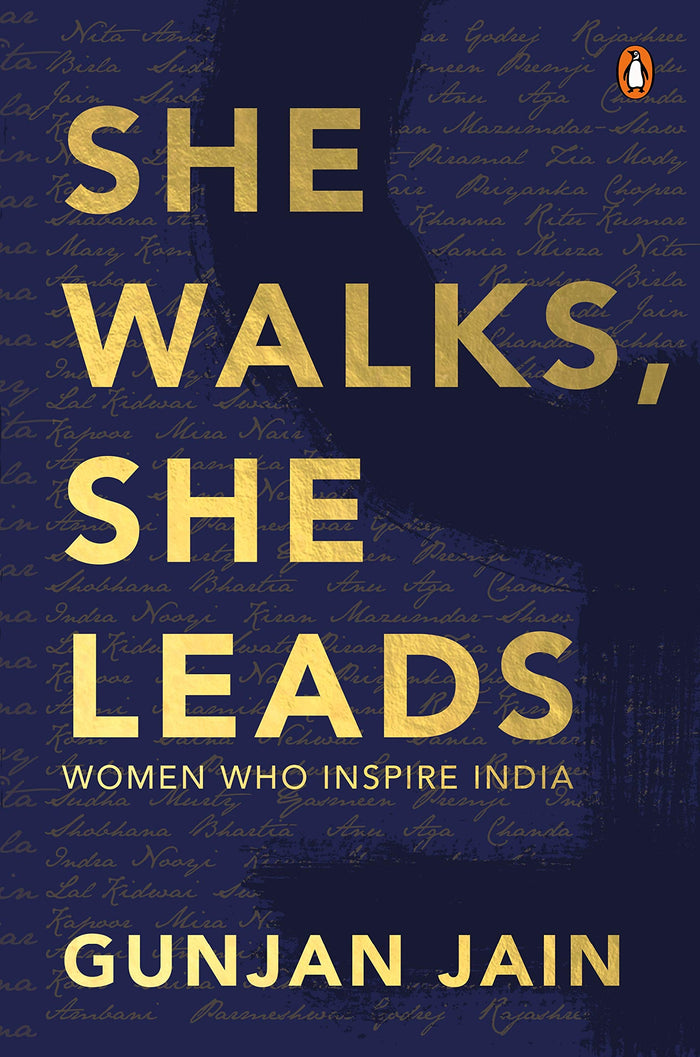 She Walks, She Leads by Gunjan Jain - Paperback cover