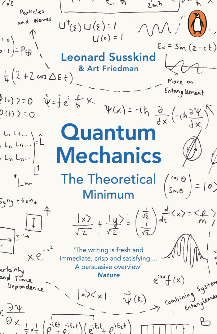 Quantum Mechanics Theoretical Minimum by Art Friedman Leonard Susskind - Paperback cover