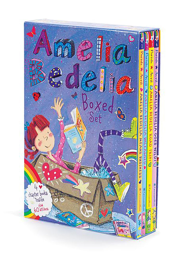 Amelia Bedelia Chapter Book 4-Book Box Set: Books 1-4 by Herman Parish - Paperback cover