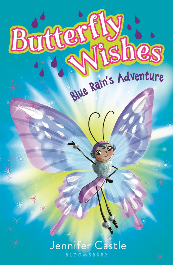 Butterfly Wishes 3: Blue Rain's Adventure by Jennifer Castle - Paperback cover